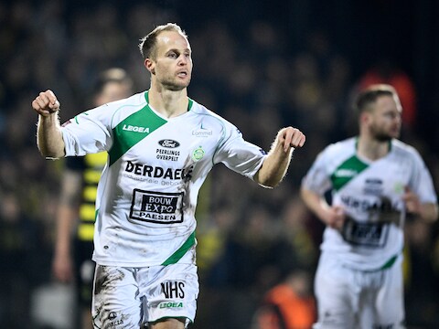 Wouter Corstjens zorgde voor de 1-1.