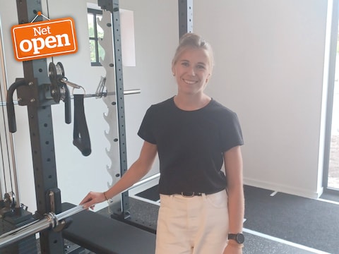 Femke Blomme in haar nieuwe kinepraktijk Move in Baliebrugge