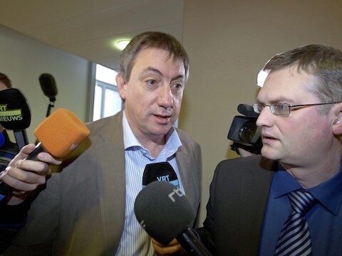 Jan Jambon, de fractieleider van de N-VA in de Kamer