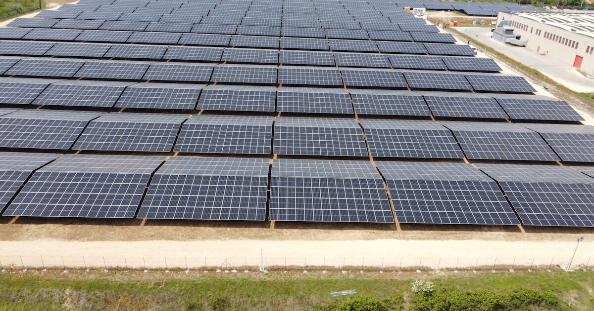Ontex neemt enorme zonnepaneleninstallatie in gebruik in Italië | Regio ...