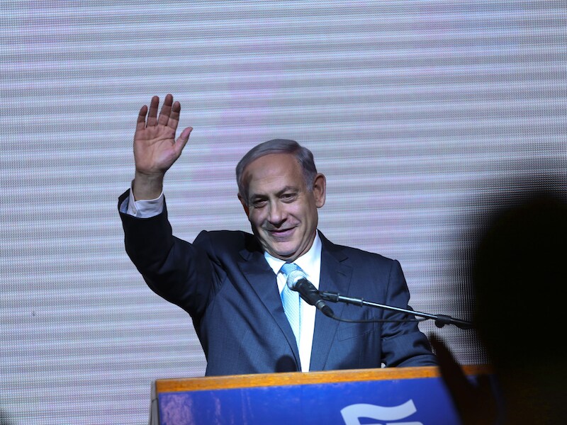 Benjamin Netanyahu.