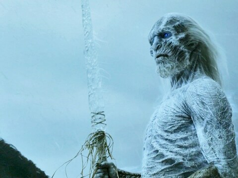 Een beeld uit de populaire tv-serie 'Game of Thrones'.