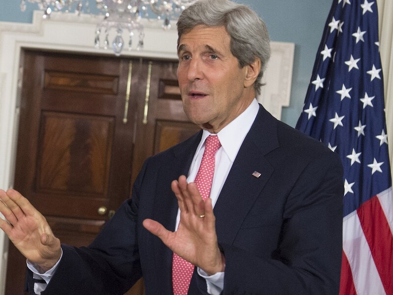 John Kerry, Buitenlandminister van de VS.