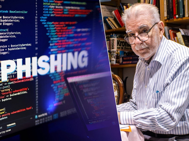 Jan Heuvelmans werd slachtoffer van phishing en zag meer dan 1.600 euro van zijn rekening verdwijnen.