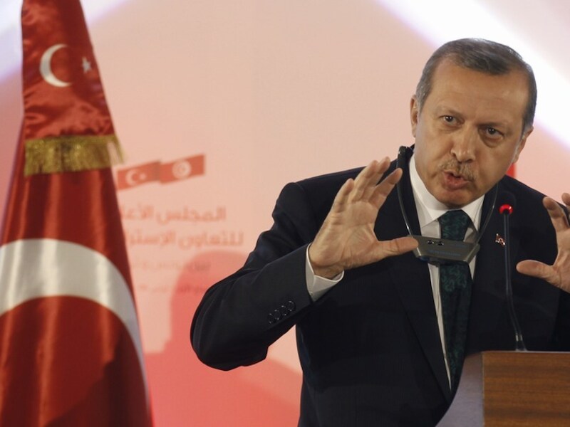 Turks premier Recep Tayyip Erdogan.