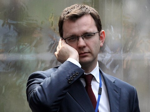 Andy Coulson, tot januari woordvoerder van premier David Cameron.