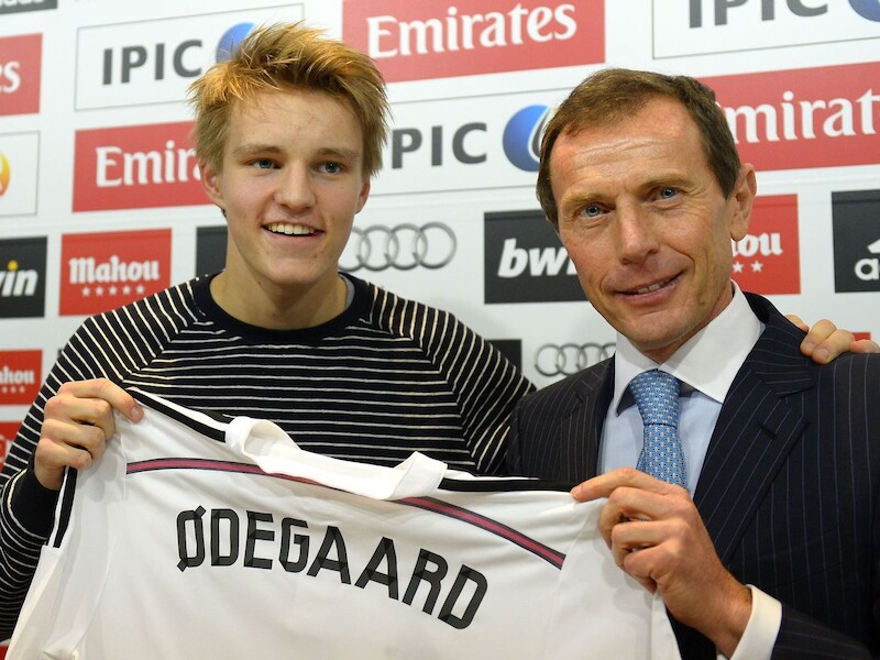 Real Madrid kocht vorige week het 16-jarige Deense talent Martin Ødegaard.