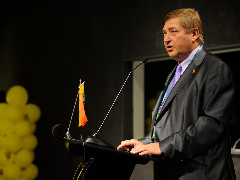 Ex-minister Leo Delcroix.