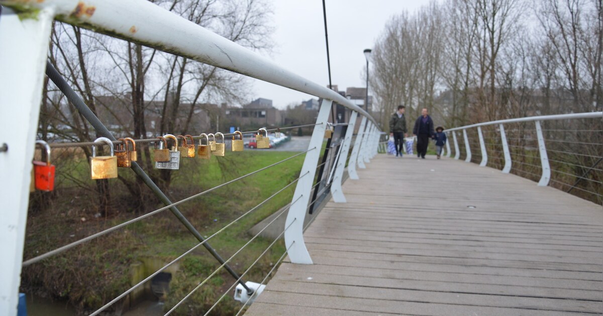 Wordt voetgangersbrug 't Oeverstekske nieuwe liefdesbrug? | Ninove