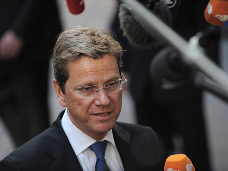 Guido Westerwelle, Duits minister van Buitenlandse Zaken
