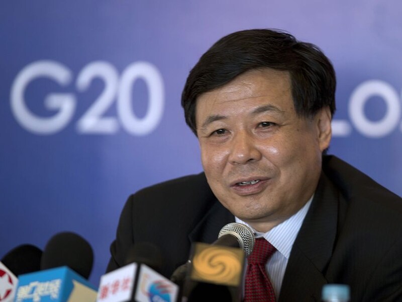 Guangyao kondigt de Chinese bijdrage aan.