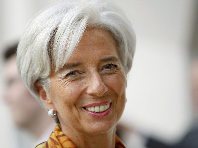 Christine Lagarde.
