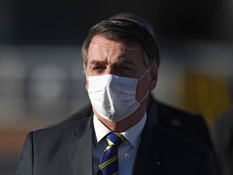 Archiefbeeld. President Jair Bolsonaro.