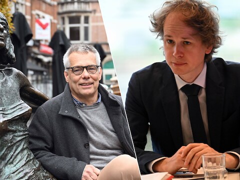 Zeger Debyser (N-VA) en Thomas Van Oppens (Groen) hebben duidelijk hun eigen visie wat betreft de stadsfinanciën