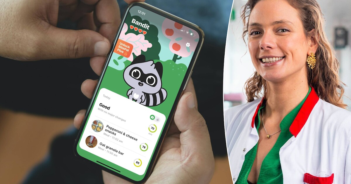De app BitePal is een populaire calorietracker, maar diëtiste schrikt ...