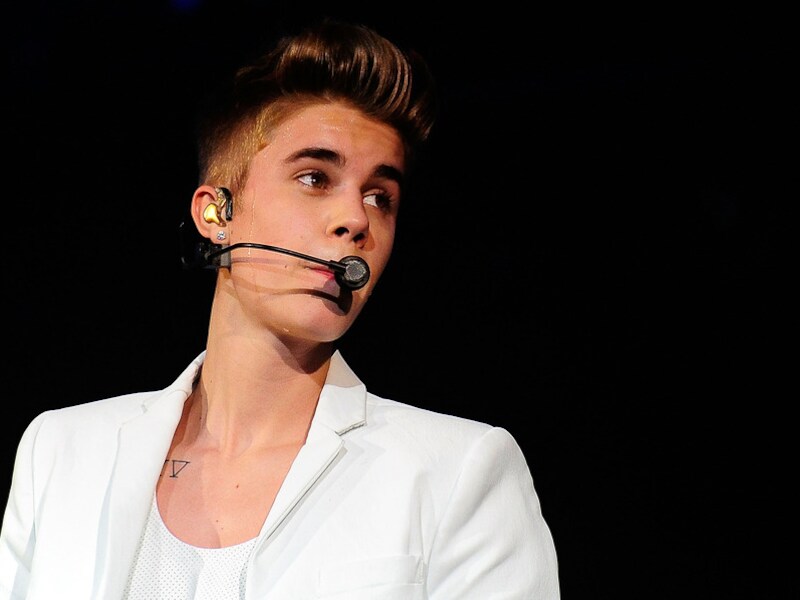 Zanger Justin Bieber.