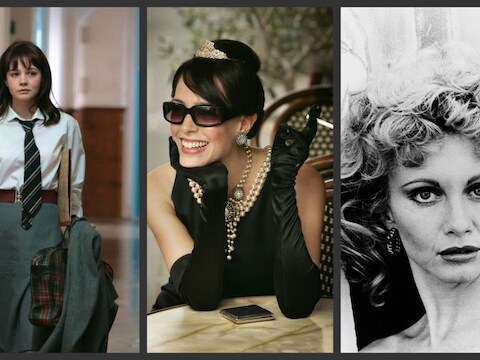 Carey in 'An education', de filmlook van Audrey Hepburn gekopieerd, Olivia Newton-John in Grease.