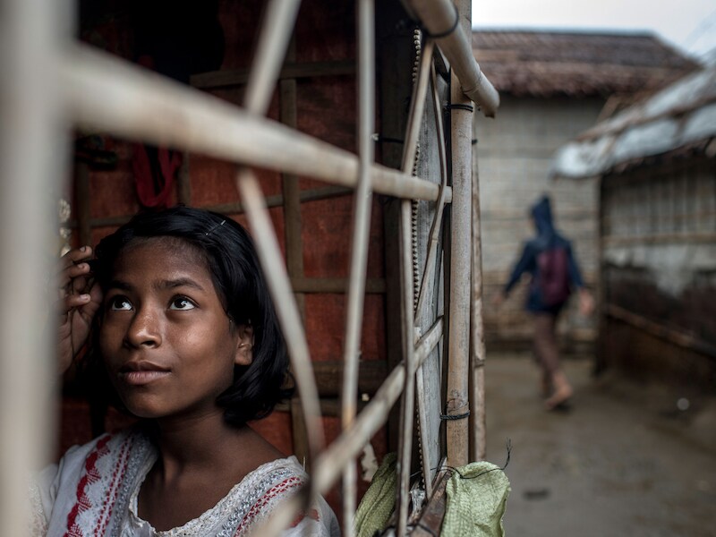 Heel wat Bengalen zoeken hun toevlucht in Myanmar.