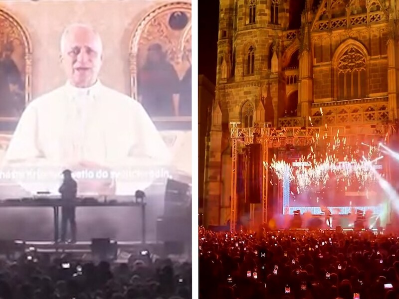 KIJK. Pompende beats, lasers en... een zegen van paus Leo XIV: priester-dj houdt rave in Slovakije: “Amen”