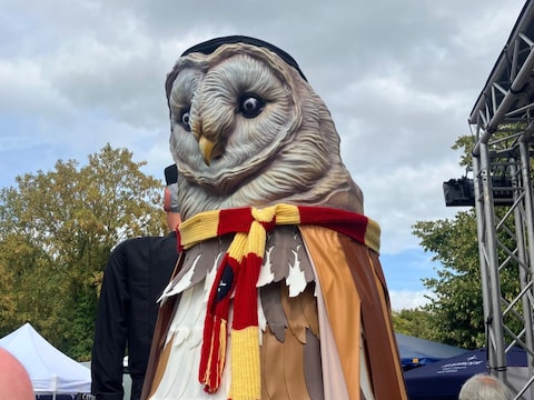 Reus Gerard van het Gijzels Genootschap voor het eerst in publiek. 