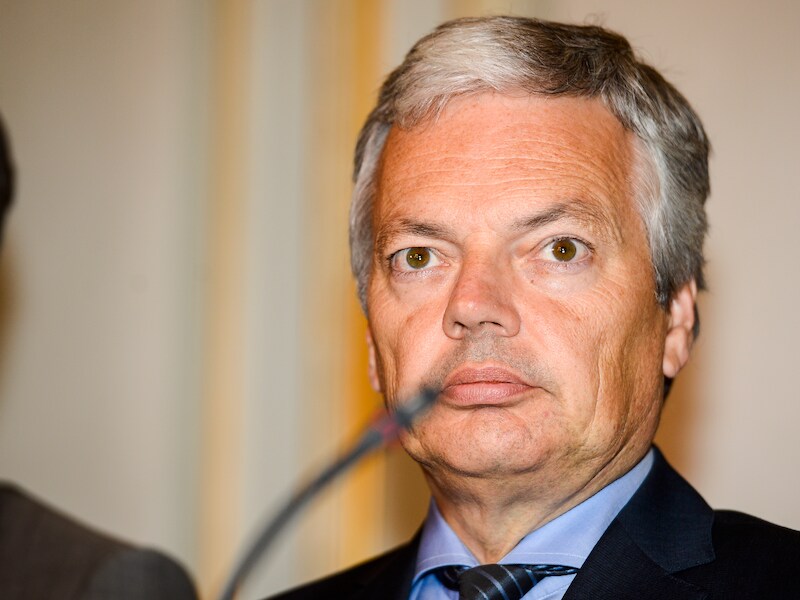 Buitenlandminister Didier Reynders (MR).