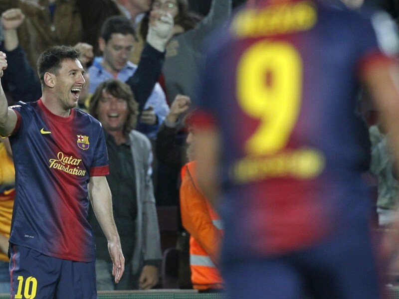 Messi was opnieuw belangrijk voor Barça.
