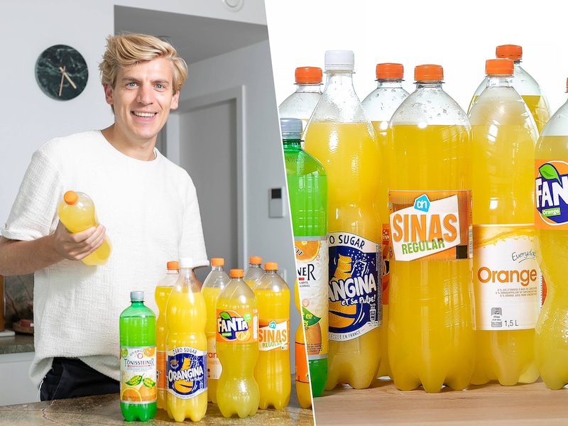 Welke limonade is het gezondst? Diëtist Michael Sels testte het voor ons uit.