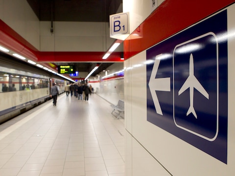 Het aantal reizigers dat naar Brussels Airport spoort, stabiliseert op 19 procent.