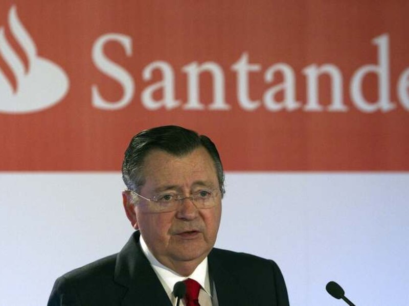 Alfredo Saenz, CEO van Santander.