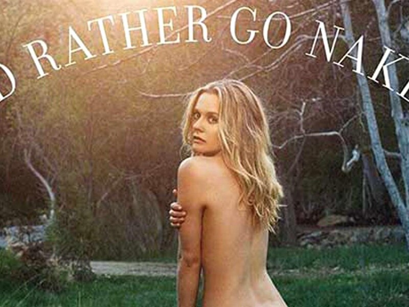 Alicia Silverstone in een campagne tegen wol.