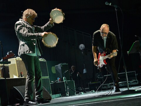 Pete Towshend (r.) tourt momenteel met The Who. Ze spelen hun album 'Quadrophenia' volldig.