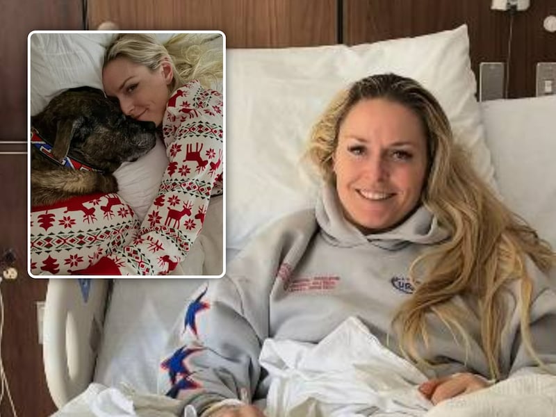Horrorweek van Lindsey Vonn gaat verder: daags na haar dramatische val stierf haar hondje Leo na strijd tegen longkanker