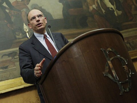 Enrico Letta wordt naar alle verwachtingen de nieuwe premier van Italië.