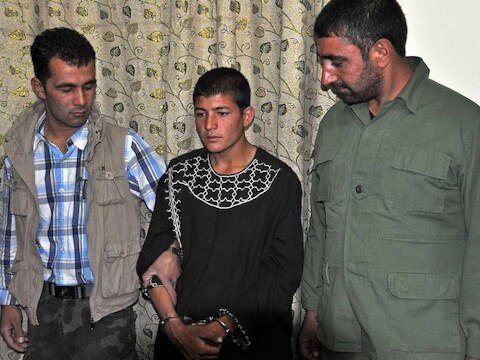 Najbullah (midden) bekende de moord.