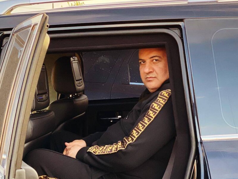 Naji Sharifi Zindashti op een foto die hij op Instagram postte in 2020.
