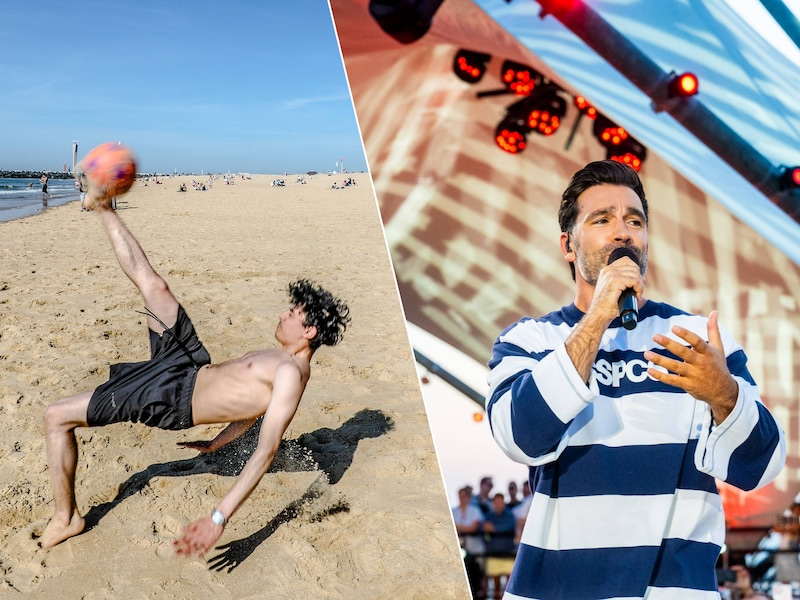 5 tips aan de kust deze dinsdag: van voetbal op het strand van Oostduinkerke tot K3 en Metejoor in Blankenberge