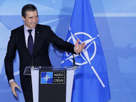 NAVO-chef Anders Fogh Rasmussen.