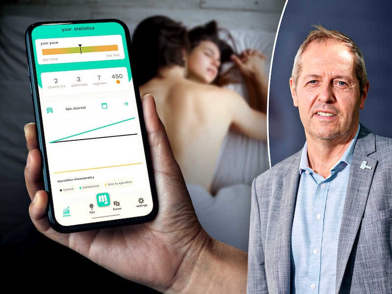 Uroloog Piet Hoebeke neemt Melonga onder de loep, een app die je leert om je zaadlozing langer uit te stellen. 