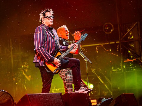 DESSEL, BELGIUM - The Offspring pictured at Graspop Metal Meeting 2026 on June 19, 2026 in DESSEL, BELGIUM, 19/06/2026 ( Photo by Joel Hoylaerts / Photonews