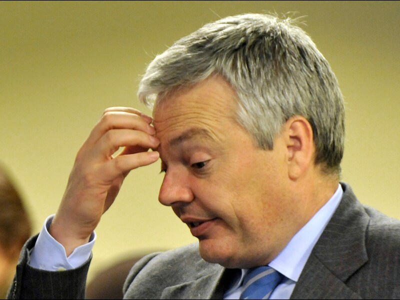 Voormalig minister van Financiën Didier Reynders (MR), nu buitenlandminister.