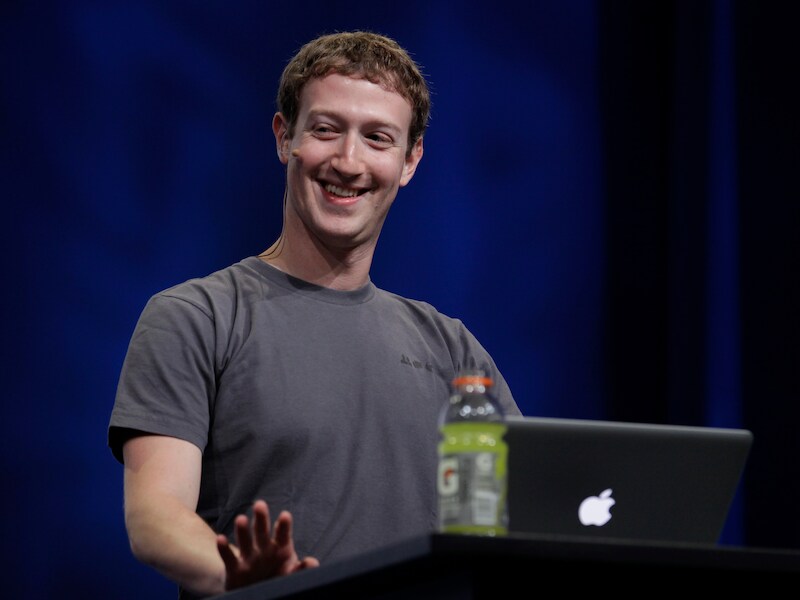Facebook-CEO Mark Zuckerberg.