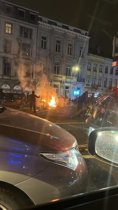Eerste opstootjes gemeld in Brussel: Annie Cordy-, Kruidtuin- en Rogiertunnel afgesloten door brand