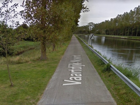 De Vaartdijk-Noord in Jabbeke.