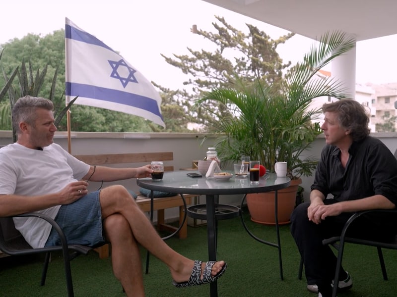 Robin Ramaekers bij Benjamin Bollen in Israël
