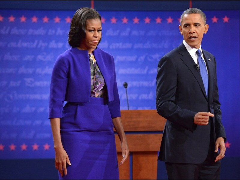 Michelle Obama in Preen.