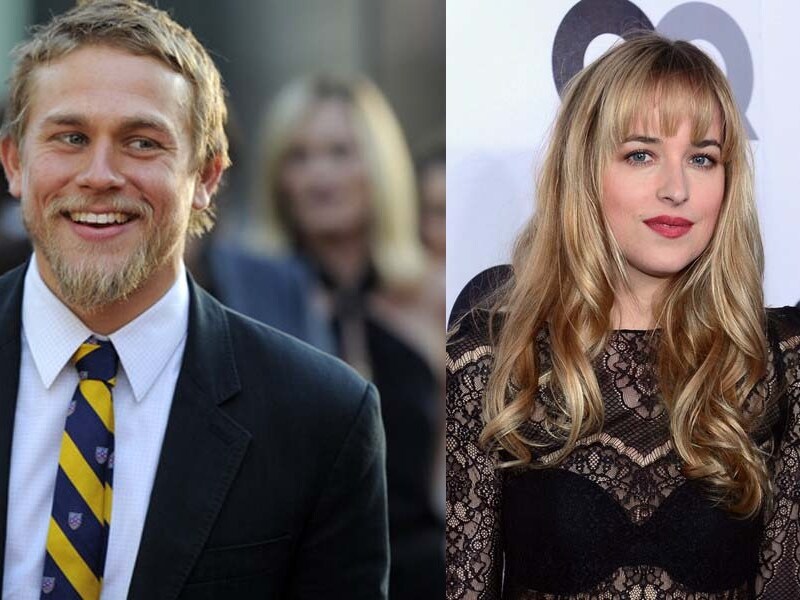 Charlie Hunnam en Dakota Johnson zullen de hoofdrollen in Fifty Shades of Grey op zich nemen.
