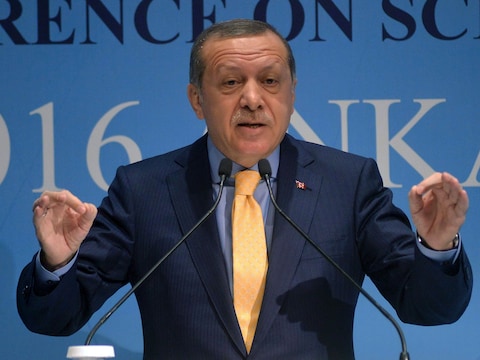 Turks president Recep Tayyip Erdogan