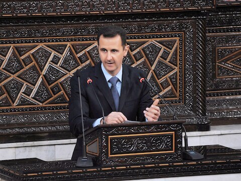 De Syrische president Assad.