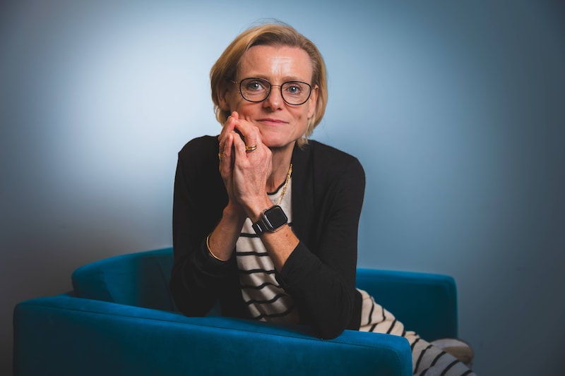 Veerle Hegge in september, toen ze voor het eerst openlijk praatte over haar eetstoornis