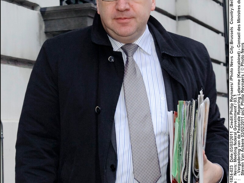Minister van Financiën Steven Vanackere.